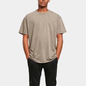 เสื้อยืดพิมพ์ลายกราฟิกสั่งทำพิเศษ เนื้อผ้าคอตตอนหนานุ่ม ซักย้อมสีแบบแอซิดวอช แขนสั้น สไตล์วินเทจ ผ้าสองชั้น สำหรับผู้ชาย - Product Image 5