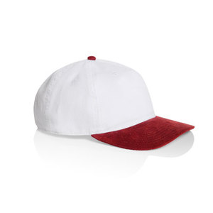 Casquette de baseball en velours côtelé multicolore avec 6 panneaux structurés, bicolore, toutes saisons, style urbain adulte, fabriquée au Vietnam - Product Image 3