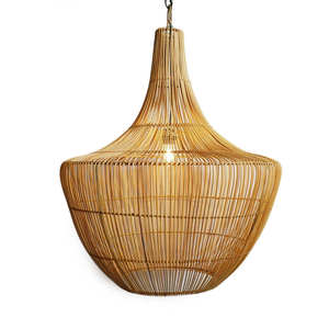 Decorative Wholesale Rustic Coastal Rattan <b>Lampshade</b> High Quality Eco-friendly Sustainable Lamp Cover For <b>Living</b> <b>Room</b> & Bedroom - Product Image 1