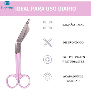 Tijeras de seguridad de acero inoxidable con servicio OEM/ODM para primeros auxilios, quita vendajes y tijeras Lister. - Product Image 5