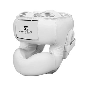 Protector de Cabeza de Boxeo de Cuero Transpirable, Ligero y Ajustable, Personalizable para Hombres y Mujeres, Entrenamiento 2026 - Product Image 1