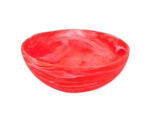 Tazón Redondo de Resina para Servir Ensaladas, Ecológico y Apto para Lavavajillas, Acabado Pulido, Diseño Clásico para Cocina y Fiestas - Product Image 1
