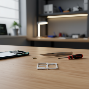 Vassoio per SIM e Micro SD Samsung Galaxy A41 2020 A415F Argento - Product Image 3