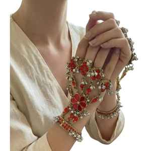 Conjuntos de Joyería Afgana para Mujer, Muy Solicitados, Venta al por Mayor, MOQ Bajo, Precio Económico, Conjunto de Joyería Tradicional Afgana Hecha a Mano - Product Image 5