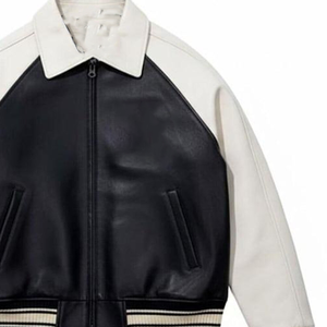 Custom Sorority Fraternity Jacket Unisex Coated Leather Waterproof Winter Wears for <b>Men</b> Wholesale OEM Front Logo All Sizes <b>S</b>-5XL - Product Image 6