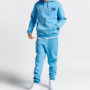 Conjunto Deportivo Informal de Invierno para Hombre con Capucha, 100% Algodón, Ligero, Transpirable, de Secado Rápido, para Gimnasio, Correr y Entrenamiento - Product Image 1