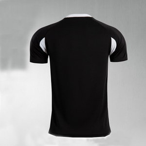 Maillot d'arbitre de football rayé noir et blanc, uniforme d'arbitre de football et de volley-ball français, maillot d'arbitre de football, maillots de football - Product Image 2