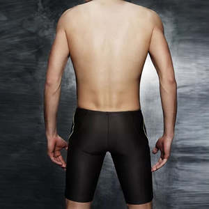 Pantalones Cortos de Compresión Negros para Hombre, de Secado Rápido, Elásticos, para Gimnasio, Correr, Entrenamiento, Ajuste Delgado, Ropa Deportiva - Product Image 2