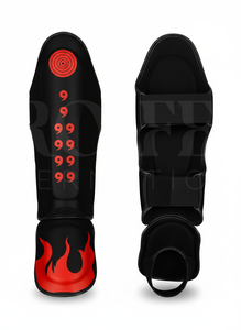 Protège-tibias de Muay Thai pour adultes, nouveau design, pour compétition, entraînement et sparring, protection des jambes pour le punch, le kickboxing et le MMA - Product Image 6