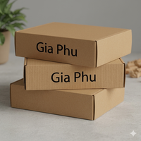 Cajas de Cartón Corrugado Reciclables y Ecológicas, Embalaje de Envío con Relieve Flexográfico Personalizado para Negocios de Comercio Electrónico