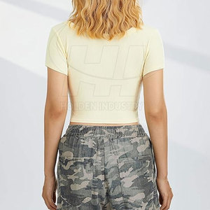Camiseta Corta de Moda para Mujer, Estilo Moderno, Casual y Elegante, Suave y Cómoda para Uso Diario - Product Image 3