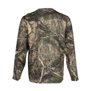 T-shirt de chasse à manches longues, imprimé camouflage, couche thermique, protection contre le froid - Product Image 1