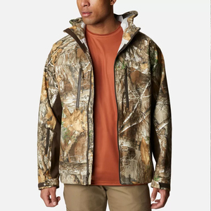 Veste de chasse camouflage pour homme, motif Optifade imprimé, veste softshell pour l'automne - Product Image 4