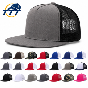 Gorra Trucker Personalizada de 5 Paneles con Logotipo Bordado, Gorra de Malla con Cierre a Presión, Fabricante Vietnamita OEM ODM, Venta al por Mayor de Gorras Trucker de Fábrica - Product Image 6