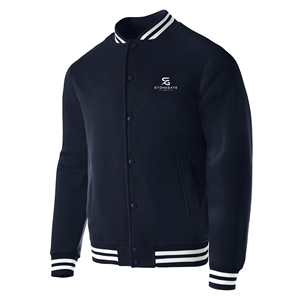 เสื้อแจ็คเก็ตเบสบอล Letterman สำหรับผู้ชาย ทรงสลิมฟิต สไตล์ลำลองแนวสตรีทแวร์ เสื้อแจ็คเก็ตเบสบอล Letterman สำหรับผู้ชาย ผ้าฝ้ายลำลอง - Product Image 4