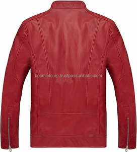 Veste d'équitation d'hiver en cuir de vachette unisexe, imperméable, respirante, coupe-vent, nouveau design par Boomletcorp Sportswear, grandes tailles - Product Image 4
