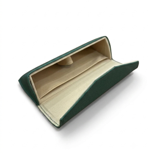 กล่องใส่แว่นตาแม่เหล็กสามทบผ้าหนังนิ่มลายเอเพ็กซ์ - Product Image 6