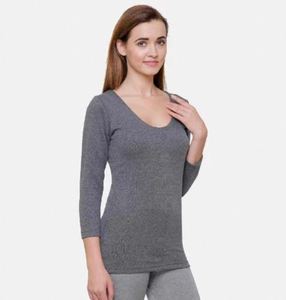<b>Women</b> Lightweight <b>Thermal</b> Full Sleeve Inner Wear Ladies Cozy <b>Thermal</b> Long Sleeve Inner Wear At Bulk Price - Product Image 2