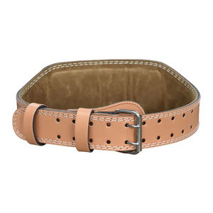 Ceinture de Soutien Professionnelle en Cuir Véritable pour Musculation et Haltérophilie avec Logo Personnalisé pour Équipement de Fitness - Product Image 2