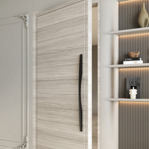 Tirador de Puerta de Aluminio Moderno para Muebles, Cajones, Armarios, Fácil Instalación, Duradero, para Cocina y Oficina - Product Image 1