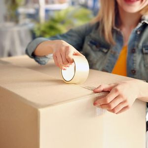 Confezione da 24 nastro adesivo da 3 \ "X 110 \" trasparente da 1.9 Mil Hotmelt per scatole da Imballaggio e spedizione per uso domestico e per ufficio - Product Image 5