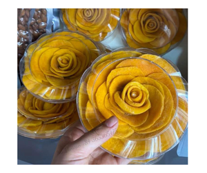 Dried Mango Flower Shape Plastic Jar Soft <b>Chewy</b> Dried Mango 3% Sugar Vietnam Dried Mango Factory Price Soft Dried Mango Plastic - Product Image 1