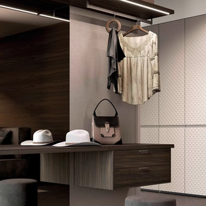 Armoire coulissante en bois moderne, sur mesure, écologique, gain de place, pour salon et villa, projet JY - Product Image 4