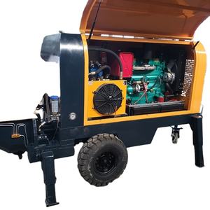 Máquina de bomba de cemento de alta eficiencia para transporte de hormigón de construcción hasta 60m de distancia vertical - Product Image 6