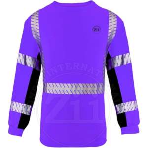 ZUNEZI INTERNATIONAL OEM FRC ANSI/EN ISO 20471 CLASE 1, Chaleco de Seguridad Reflectante de Alta Visibilidad con LED Intermitente, Impermeable, Transpirable, con Logotipo Personalizado - Product Image 5