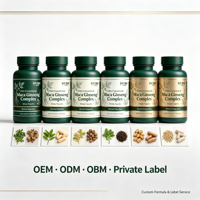 Capsules OEM Maca Panax Ginseng Complex pour Hommes – Soutien Naturel Énergie et Stamina – 60 Gélules – Marque Privée – Vente en Gros Usine – Durée de Conservation 18 Mois