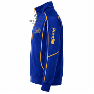 เสื้อฮู้ดซิปยาวสำหรับผู้หญิง Sigma Gamma Rho Sorority แขนยาว คอตั้ง แจ็คเก็ตแทร็ค แต่งขอบตัดสี ซิปยาวเต็มตัว เสื้อสเวตเชิ้ตลำลอง - Product Image 3