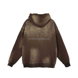 เสื้อฮู้ดผ้านุ่มอบอุ่นสีจางทันสมัยพร้อมโลโก้เฉพาะบุคคลฉลาก - Product Image 6