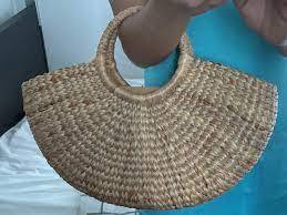 HOT SALE Blue Lotus 2025 <b>Water</b> Hyacinth Basket Boho Handmade Basket for Cozy Home Organization - Product Image 5