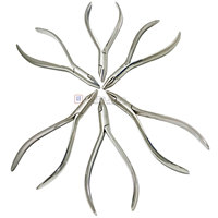 Pince à former des boucles de 130 mm pour le pliage de fils jusqu'à 0,5 mm, instruments de laboratoire dentaire orthodontique en acier inoxydable