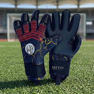 Gants de gardien de but antidérapants de qualité supérieure avec protection des doigts, design personnalisable, logo personnalisé - Product Image 4