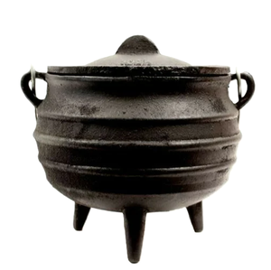 Beautiful Cast Iron Cauldron Aromatic Agarwood Incense <b>Burner</b> for Loban and Charcoal <b>Burner</b> All-Season Use At Wholesale Price - Product Image 6