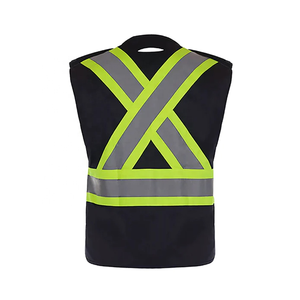 Professional Waterproof Reflective Utility Vest with LED Light and Front Zipper - Product Image 3