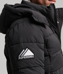 <b>Men's</b> Casual Winter Hooded Canvas Puffer <b>Jacket</b> 100% Nylon Breathable Insulated Waterproof Windproof Eco-Friendly <b>Long</b> Sleeve - Product Image 5