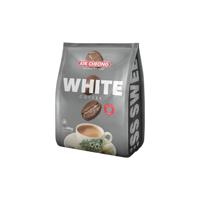 AIK CHEONG Café Blanc 3-en-1 456g Moins Sucré Instantané Arabica Robusta avec Crème 38g X 12 Sachets Malaisie Durée de Conservation 24 Mois