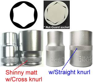 ชุดซ็อกเก็ตป้องกันน็อต 2-IN-1 ขนาด 1/2 นิ้ว 48 ชิ้น ผิวด้าน สำหรับงาน DIY และ OEM - Product Image 4