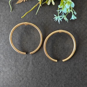 Metal Craft Dropshipping Ready Brass Earrings <b>Blind</b> Shipping Brass Earrings Solid Color Custom Factory Wholesale Item Earrings - Product Image 1