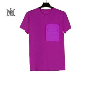 SIGH-Camiseta de calidad con bolsillo para hombre, ropa informal de algodón con impresión personalizada, barata - Product Image 1