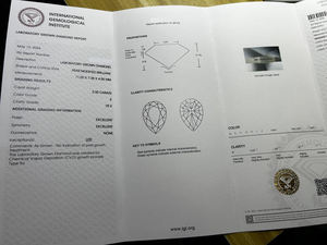 Exclusivo Diamante Cultivado en Laboratorio HPHT CVD de 2.5 Quilates, Corte Brillante, Perforado con Láser, Color DEF, Certificado VS/IGI, Diamante Suelto para Regalo de Bodas - Product Image 3