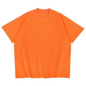 เสื้อยืดคอกลมทรงสปอร์ตโอเวอร์ไซส์สำหรับผู้ชายรุ่นใหม่ ผลิตจากผ้าฟลีซรักษ์โลก สวมใส่สบาย ทรงหลวม ปรับแต่งได้ - Product Image 4