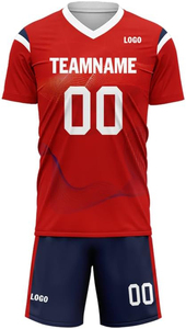 Customized Logo Quick Dry Football Jersey Sports Kit Training Wear Set <b>Soccer</b> Uniform Football Full Set Manufacturer - Product Image 2