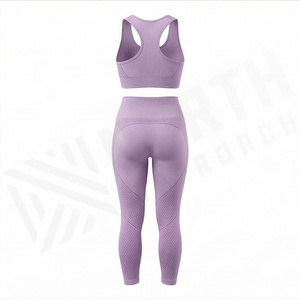 Conjunto de Yoga Personalizado de Marca Privada para Mujer, Ropa Deportiva para Gimnasio, Fitness, Ejercicio, Entrenamiento - Product Image 2