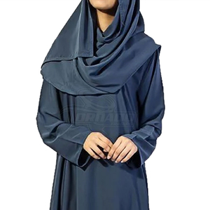Abaya pour femmes, robe minimaliste et modeste, design sobre et sophistiqué, robe longue confortable pour tous les jours et pour les occasions formelles - Product Image 4