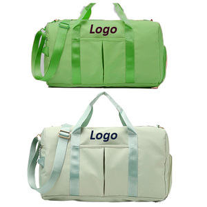 Bolsa de deporte tipo Duffle, elegante mochila de lona para viaje, nueva bolsa de gimnasio con logotipo personalizado, de gran capacidad, para viajes y senderismo. - Product Image 1