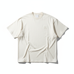เสื้อยืดผู้ชายผ้าฝ้ายแท้ 100% แบบเรียบ รับสกรีนลายกราฟิก เสื้อยืดโอเวอร์ไซส์ เสื้อยืดผ้าฝ้ายหวีพิเศษสั่งทำได้ - Product Image 1
