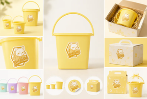 Prix incroyables, qualité exceptionnelle, accessoires d'entretien ménager, seau en plastique avec logo - Product Image 3